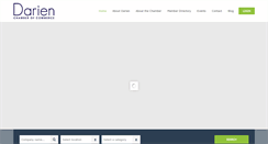 Desktop Screenshot of darienctchamber.com